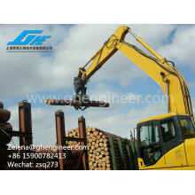 Ce-Approved Excavator Timber Grab